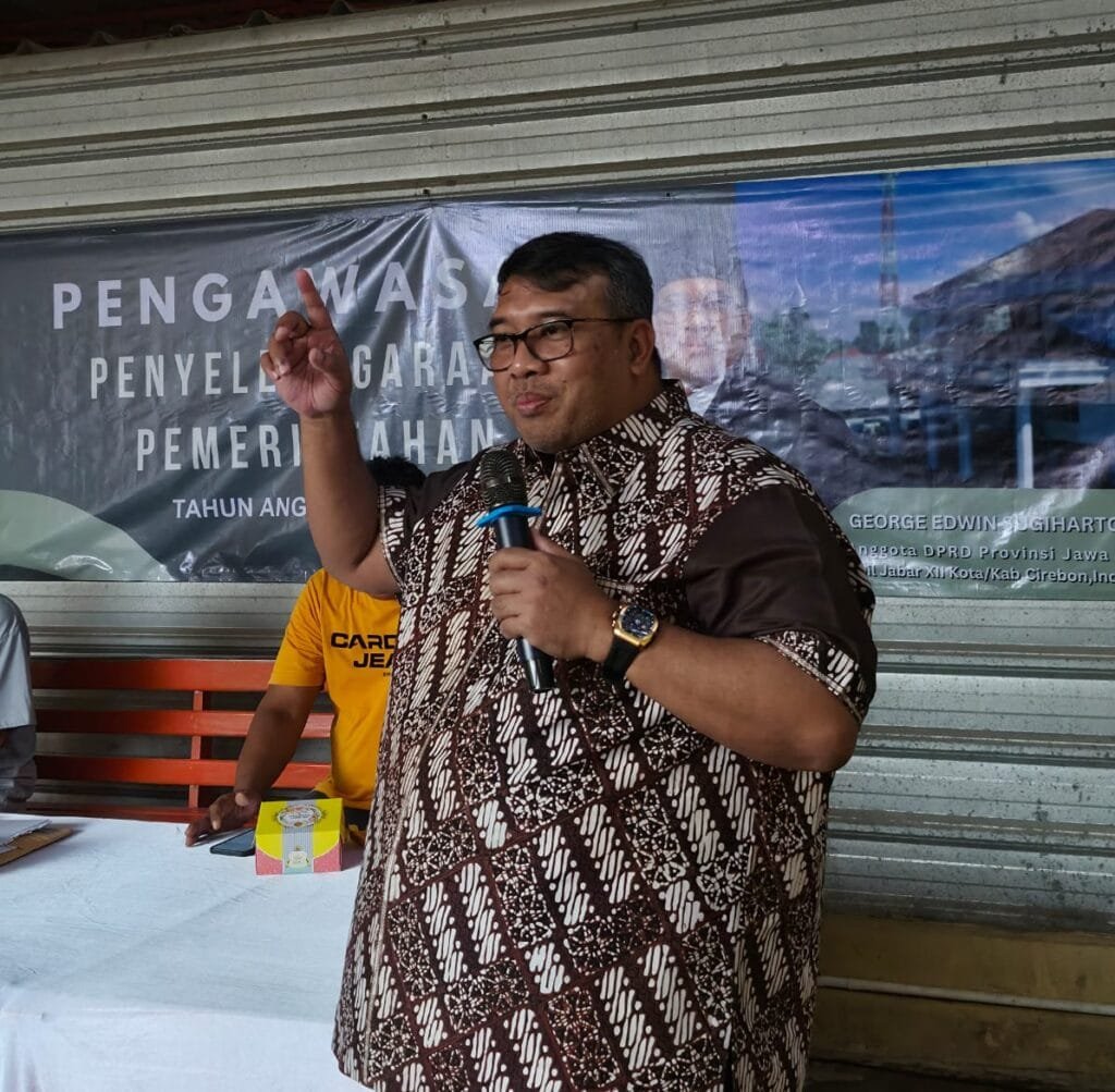 George Edwin Sugiharto Serap Aspirasi Masyarakat dalam Kegiatan Pengawasan Pemerintahan di Kabupaten Indramayu