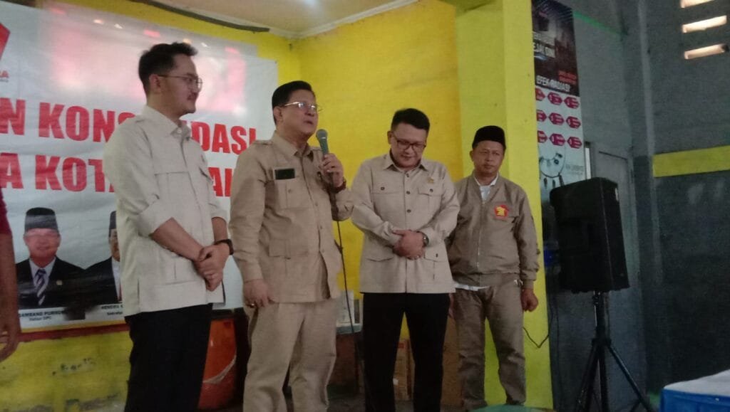 Partai Gerindra Kota Cimahi memperkuat soliditas internal melalui kegiatan silaturahmi