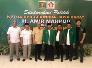 Politik Jawa Barat Amir Mahpud dan Uu Ruzhanul Ulum Bersilaturahmi di Tasikmalaya