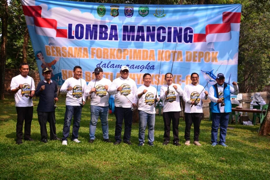 Pradi Supriatna Hadiri Lomba Mancing Forkopimda Bersama DPC Gerindra Depok