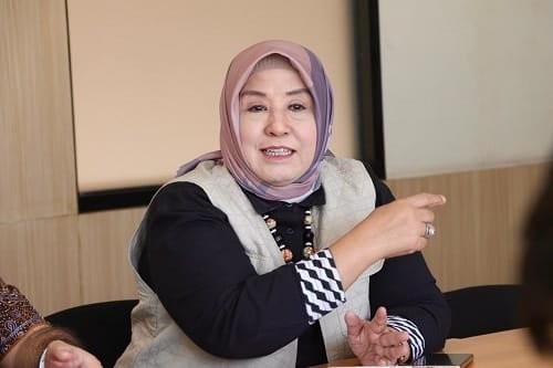 Prasetyawati membahas persoalan kerusakan lingkungan di Kabupaten Bogor dan percepatan Ranperda