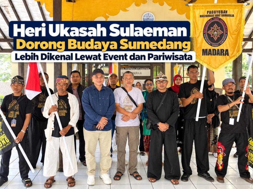 Heri Ukasah Sulaeman mendorong pelestarian budaya Sumedang melalui kegiatan budaya dan pariwisata