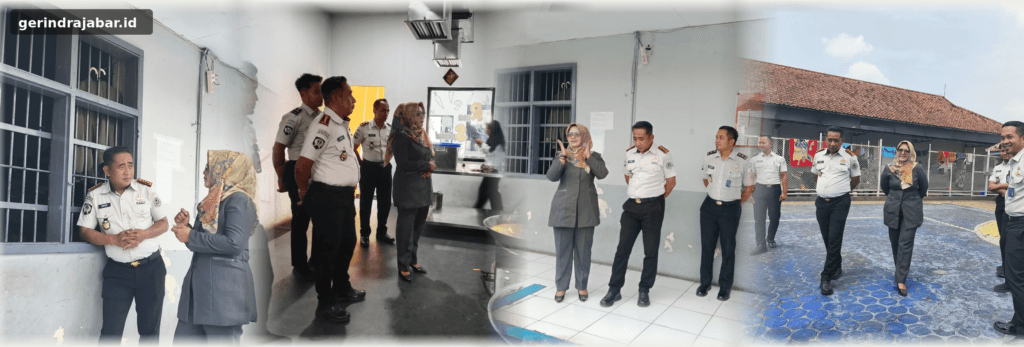 Lapas II A Kuningan dari Sri Laelasari Tinjau Langsung Pembinaan Warga Binaan
