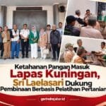 Sri Laelasari menghadiri rapat koordinasi program ketahanan pangan dan pembinaan warga binaan di Lapas Kelas IIA Kuningan.