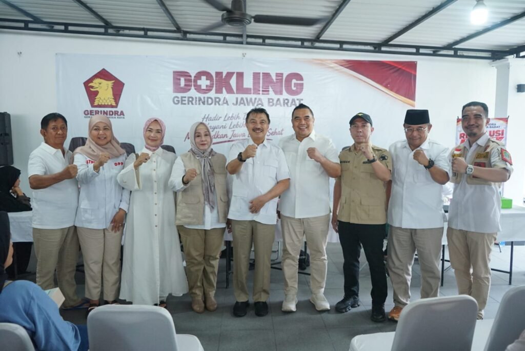 Dokling Gerindra Jabar Layani 265 Warga Kota Bekasi