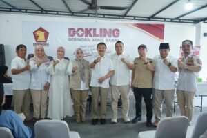 Dokling Gerindra Jabar Layani 265 Warga Kota Bekasi