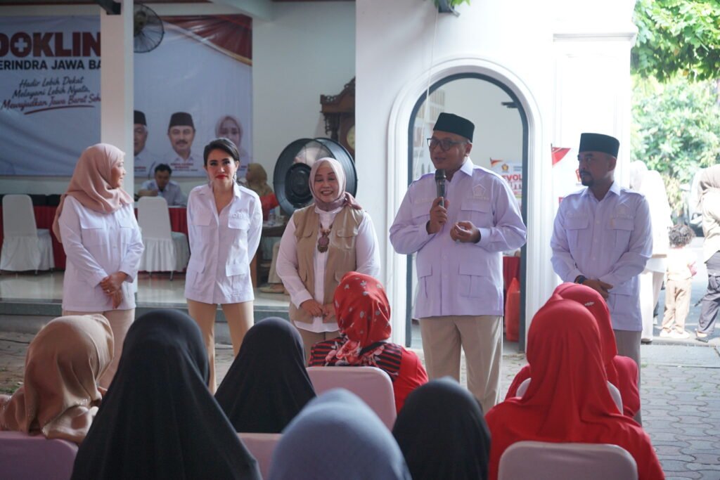 Pelaksanaan Dokling Gerindra Jawa Barat titik kedelapan di Kecamatan Beji, Kota Depok, pada 25 Oktober 2026