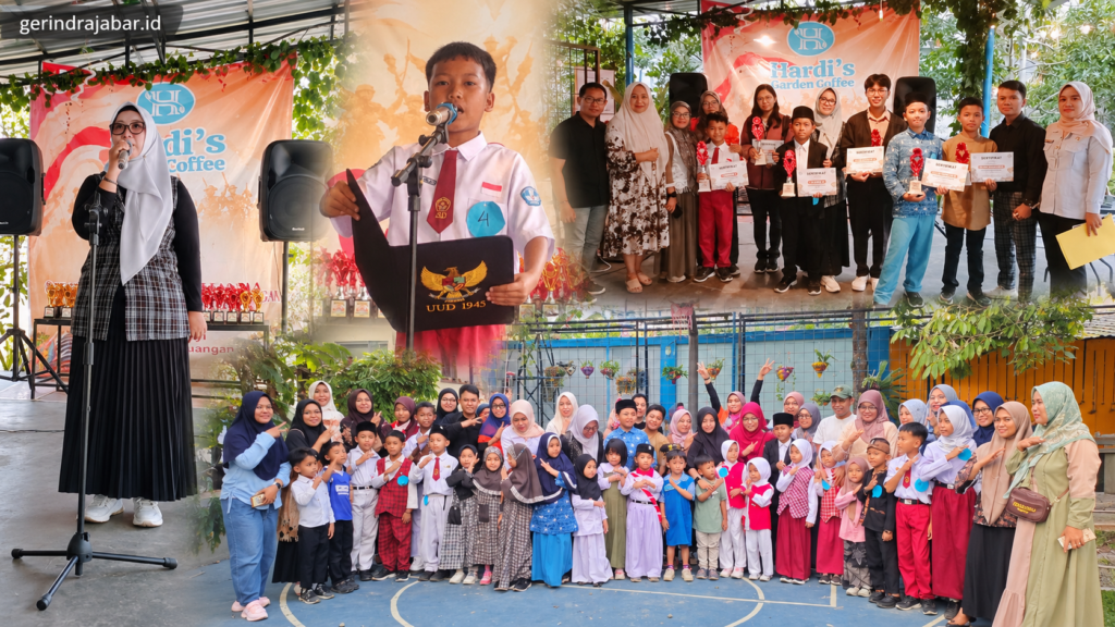 Sri Laelasari menjadi juri lomba hafalan Pancasila dan pembacaan UUD 1945 di Kuningan