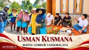Usman Kusmana menyerap aspirasi warga Tasikmalaya melalui Mapay Lembur dan memberikan santunan kepada lansia.