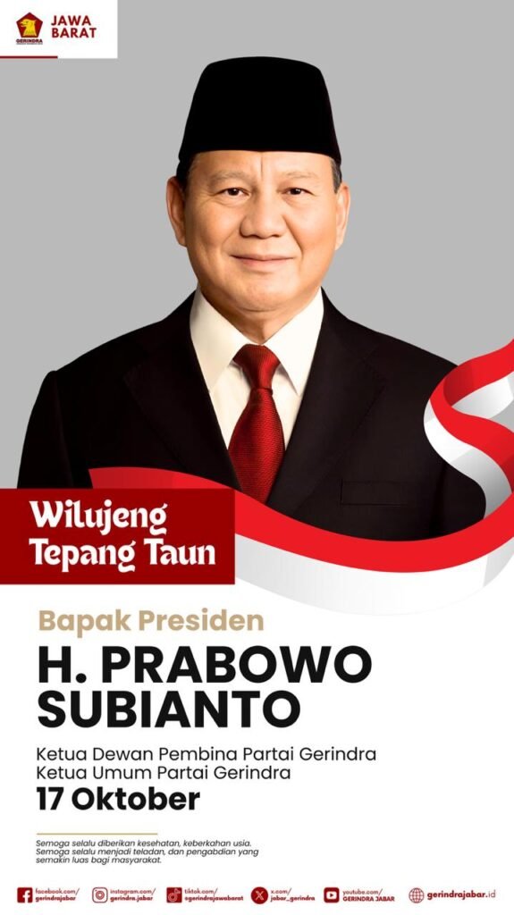 Dirgahayu Ketua Umum