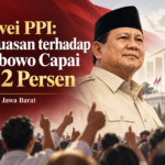 Survei PPI Jawa Barat dan kawasan sekitarnya mencatat tingkat kepuasan 65,5 persen terhadap Presiden Prabowo Subianto.